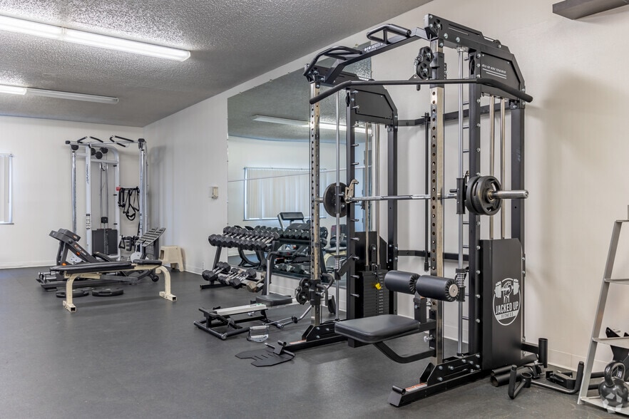 Fitness Center - Pines at Southmoor Apartments