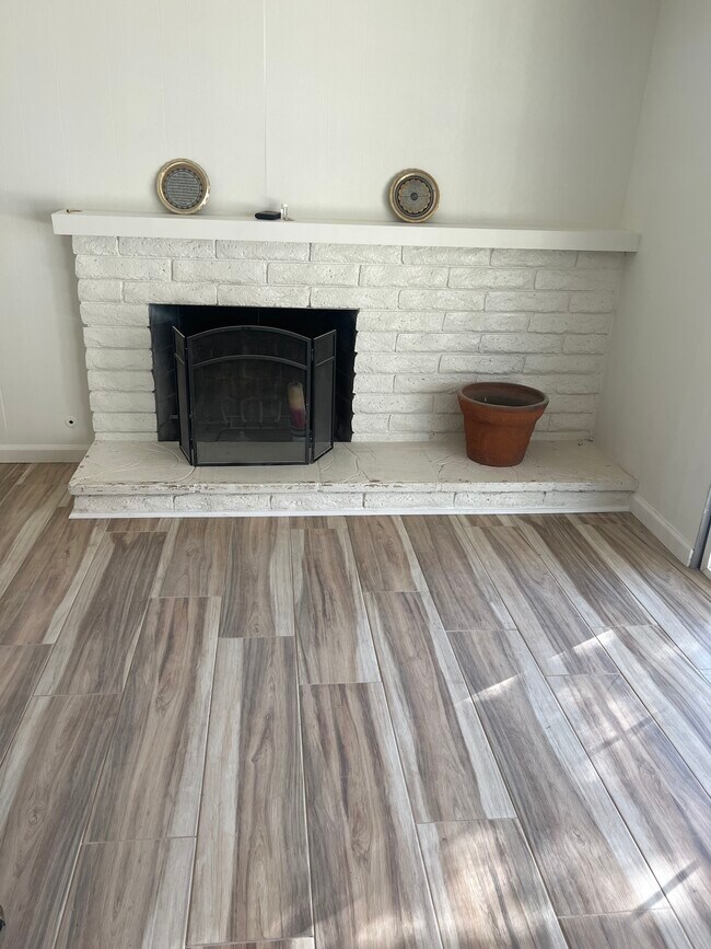 New living room fireplace - 3584 Rosalie St