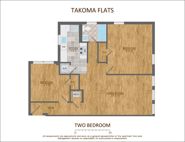 Floorplan - Takoma Flats