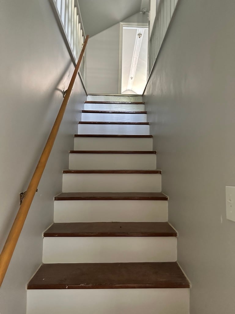 Stairs to full attic! - 1826 River Dr