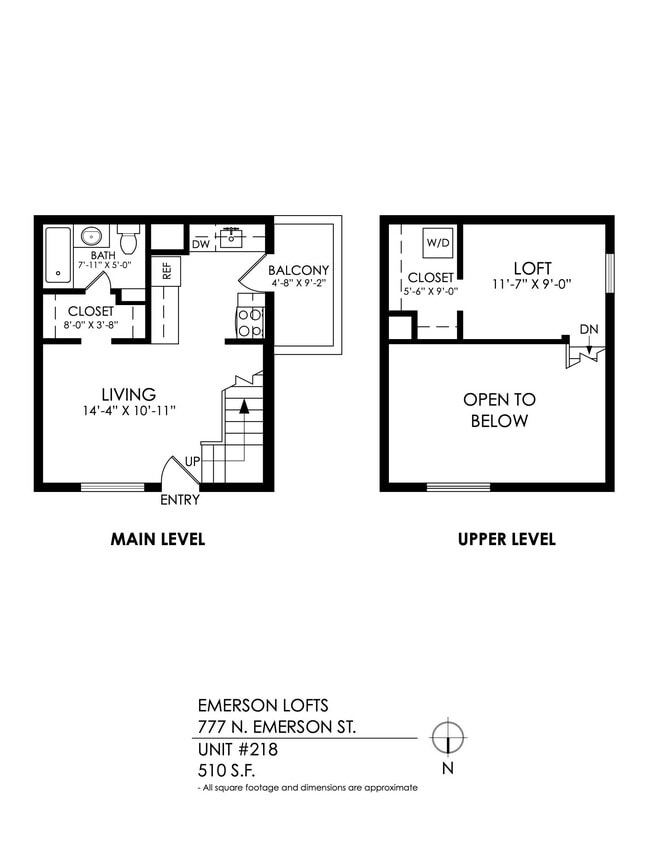 Floorplan - Emerson Lofts