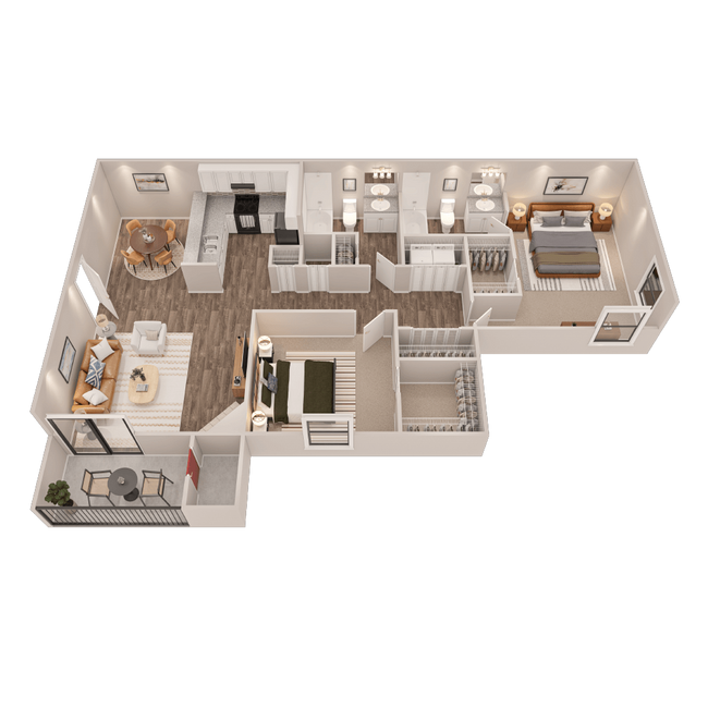 Floorplan - Westbury Creek Apartments