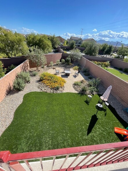 back yard - 10647 Marble Arch St