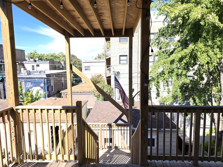 Back Porch Staircase - 3236 W Crystal St