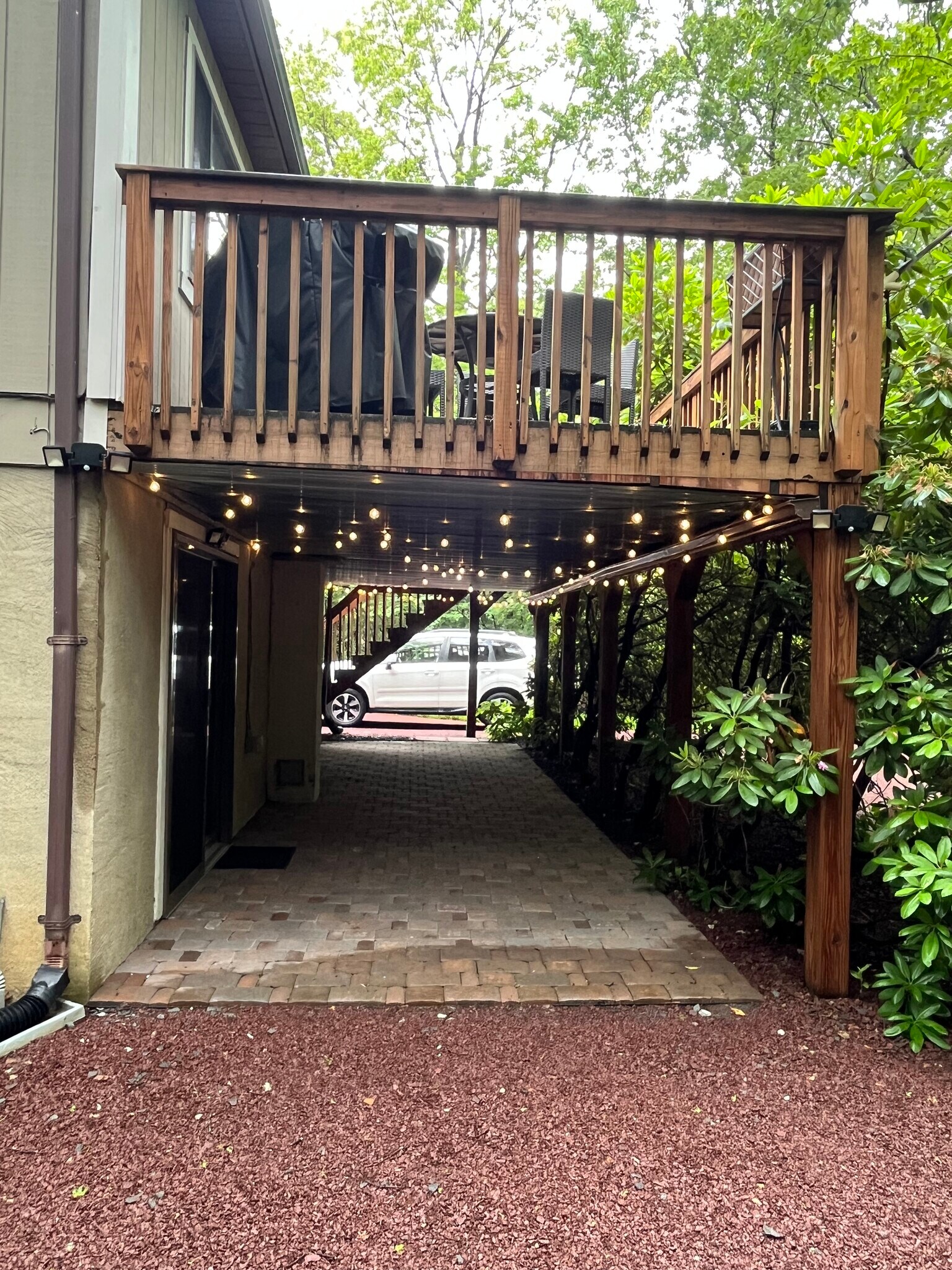 Private patio - 161 Piney Woods Dr