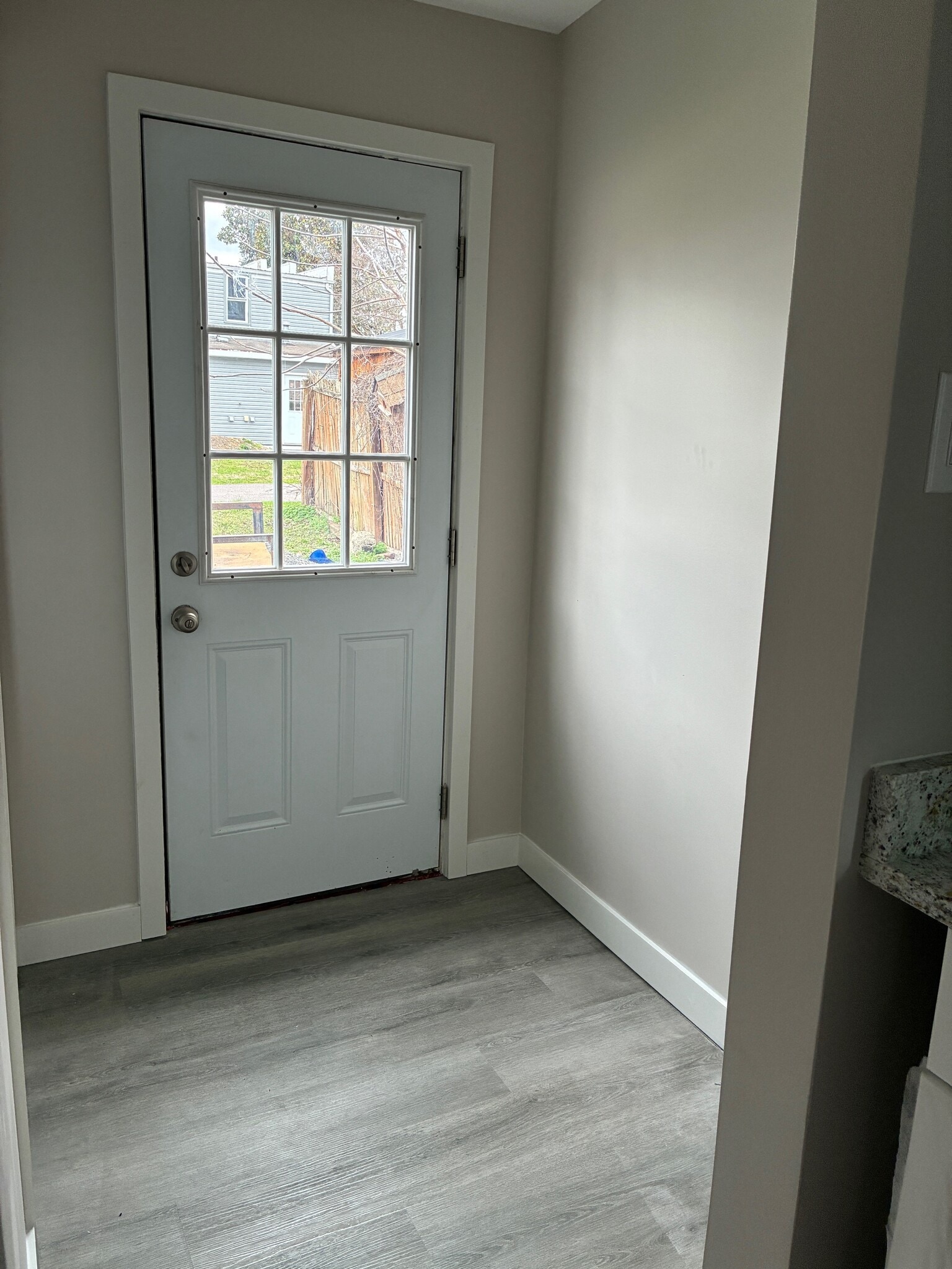 Back door/mud room - 52 Blocker St