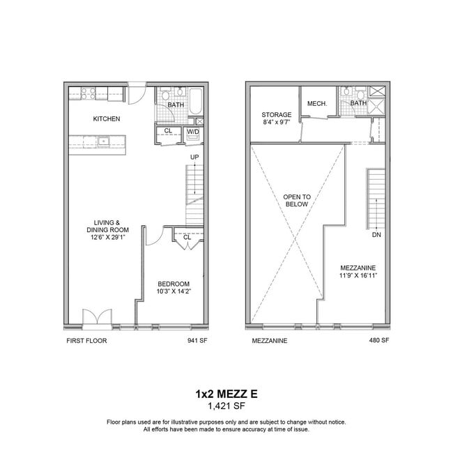 1x2 Mezz E - The Lofts at Beacon