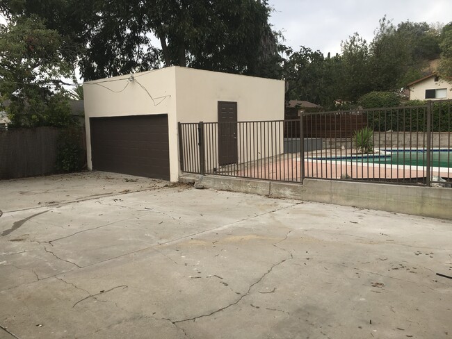 Garage, Patio and Pool - 3735 Collis Ave