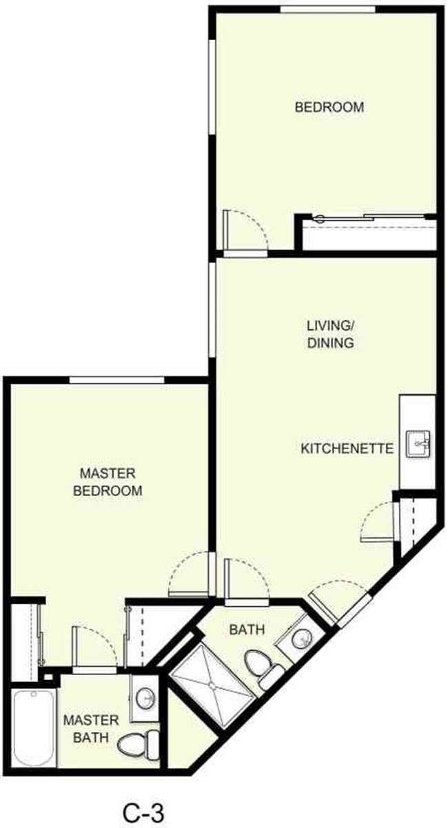 Floor Plan C-3 - Pearl Crossing