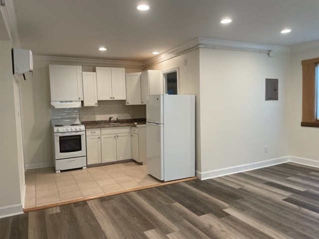 Kitchen View w HVAC Unit - 400 S Ashland Ave
