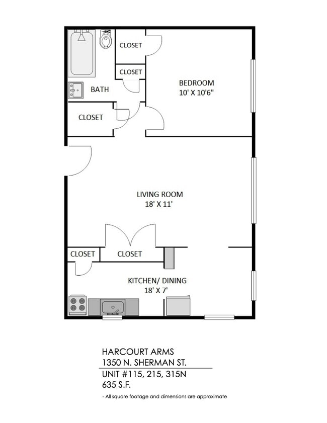 Floorplan - Harcourt Arms