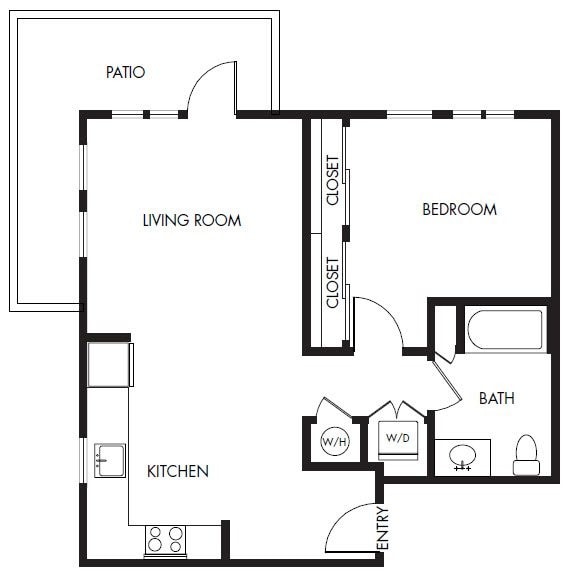 Floorplan - 8000 Uptown