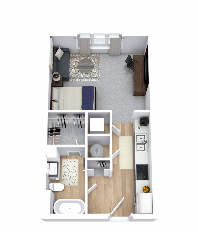 Final-The Carlton House-3D Floorplan-Studio - The Carlton House