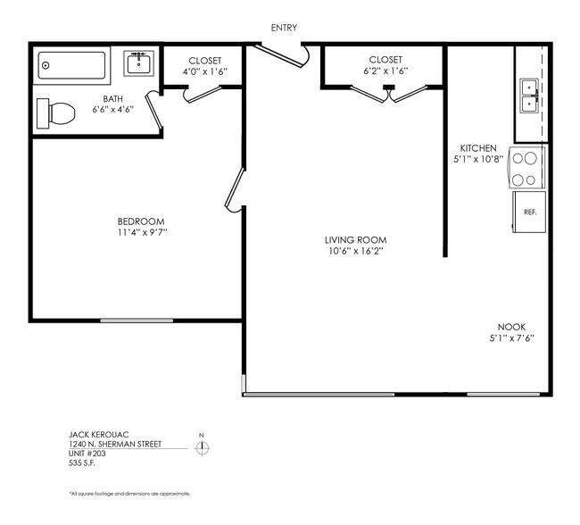 Floorplan - The Jack Kerouac