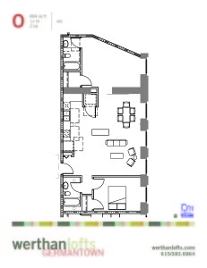 Floor Plan 5 - Werthan Lofts