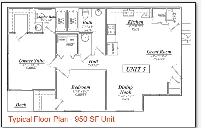 2BR/2BA - Parkridge Apartments