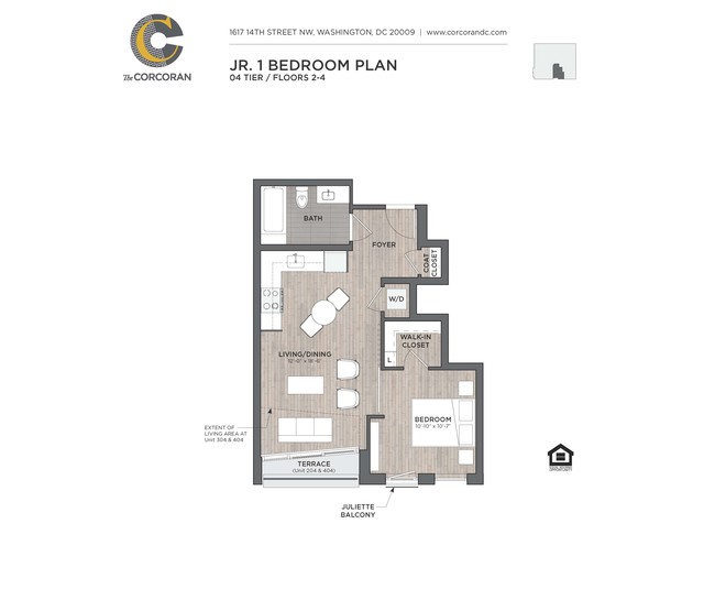 Floorplan - The Corcoran