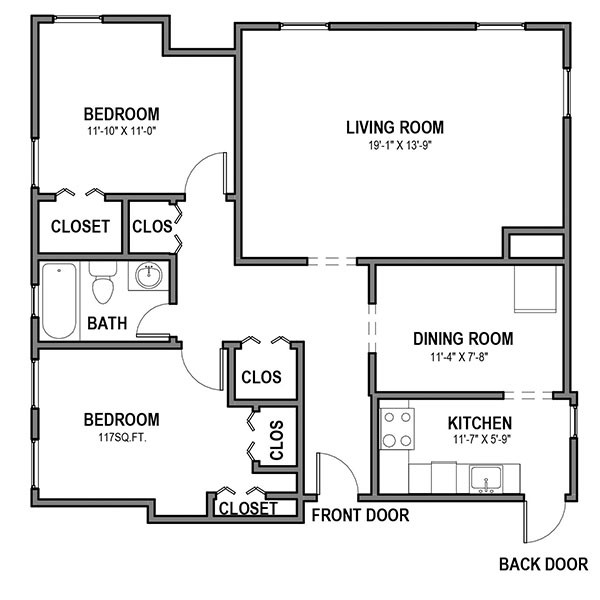 Floorplan - Hobart Court