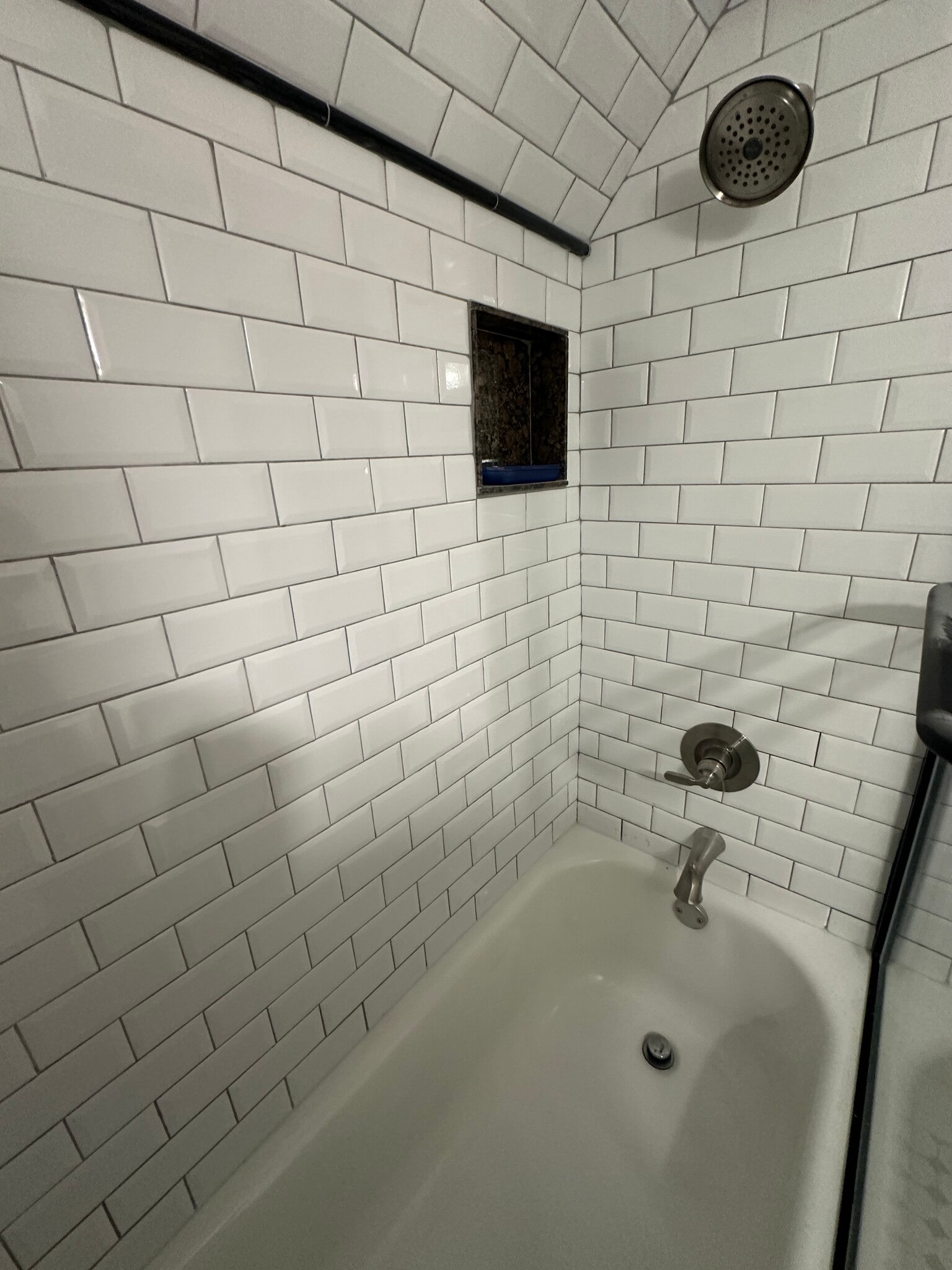 New tile tub and shower - 1203 E 25th St