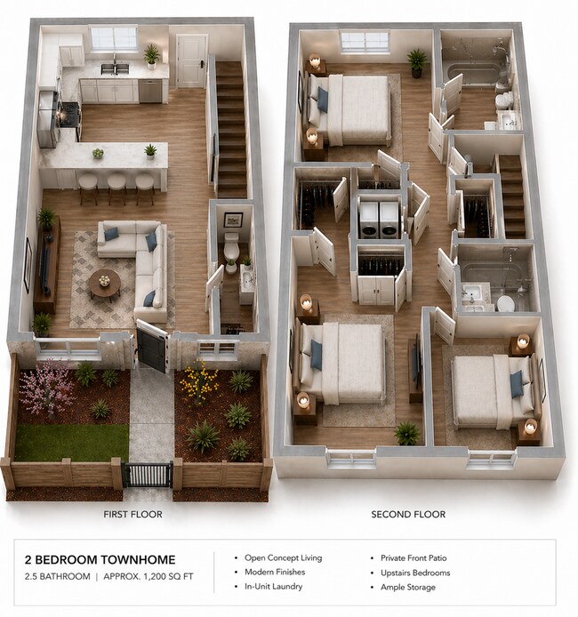 Floorplan - 4142-4158 Nordica Ave