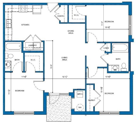 Floorplan - Landing at Mason's Bridge
