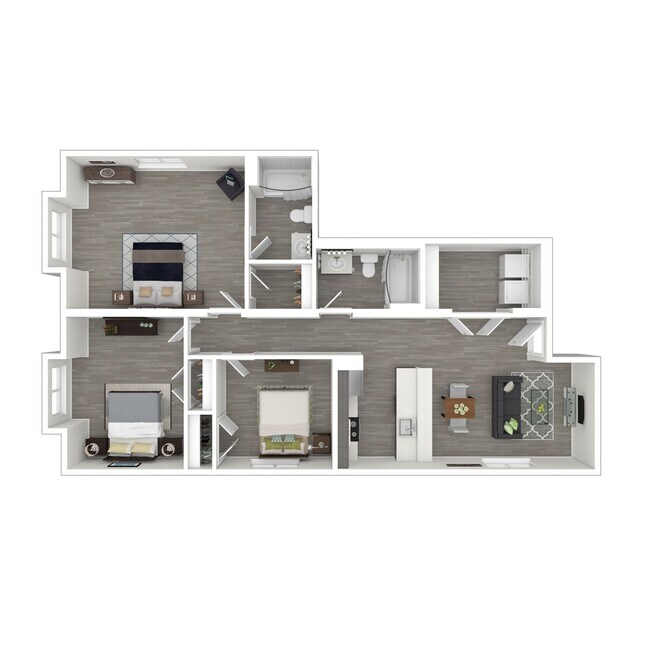 Floorplan - Manor Flats Off Sansom
