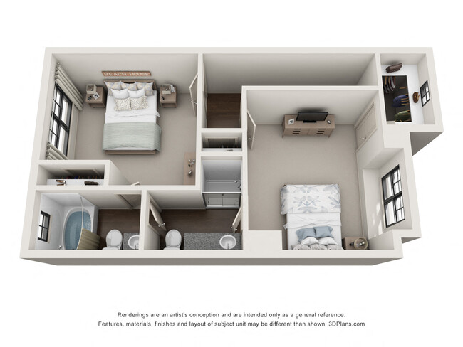 Floorplan - The Brownstones