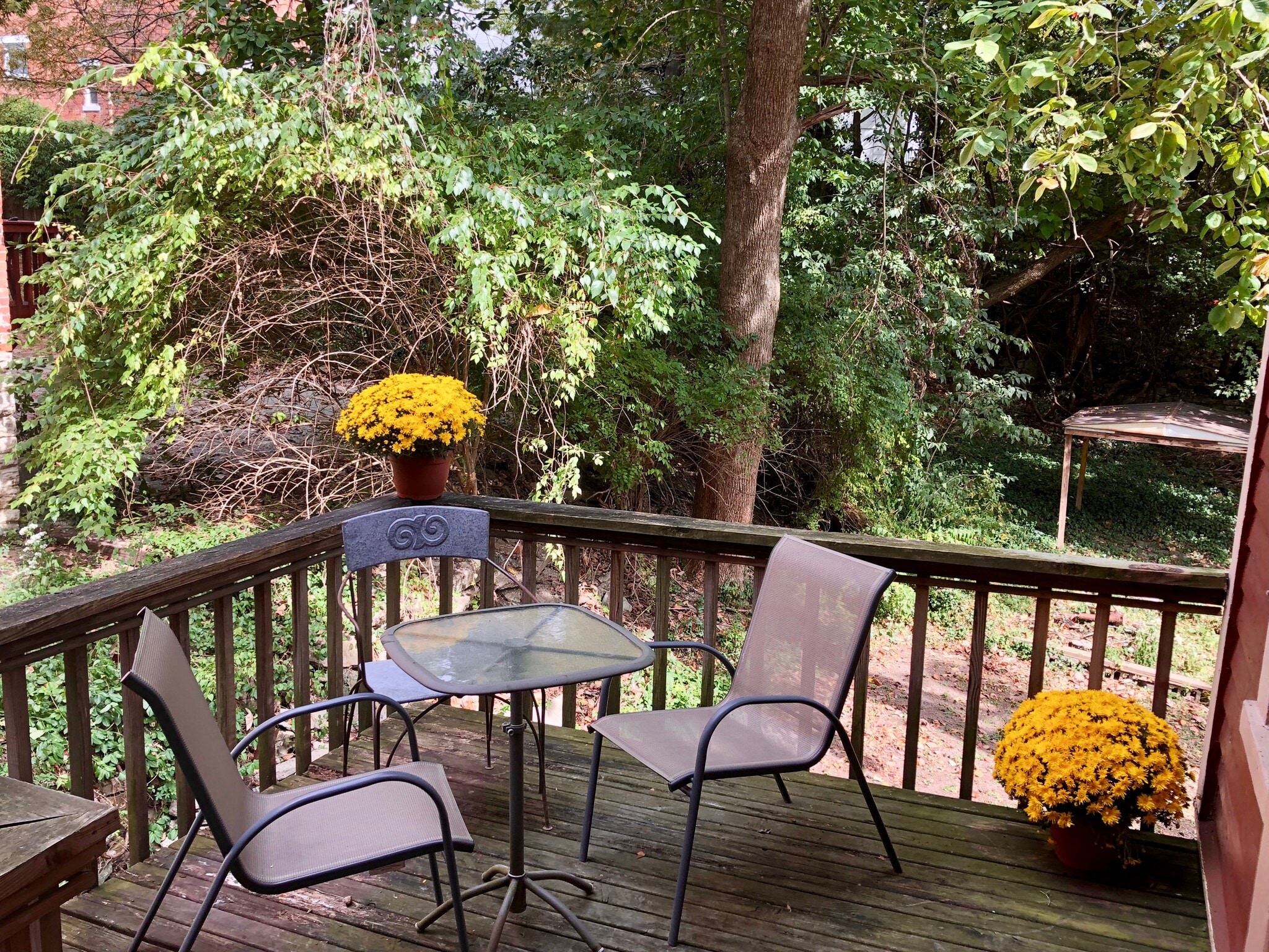 Balcony off kitchen - 2622 Moorman Ave