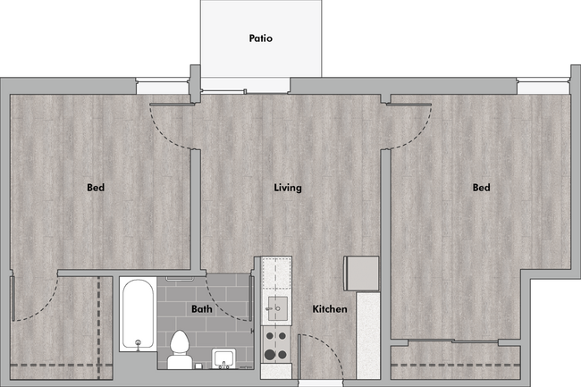 Floorplan - Urban Living at Lowery