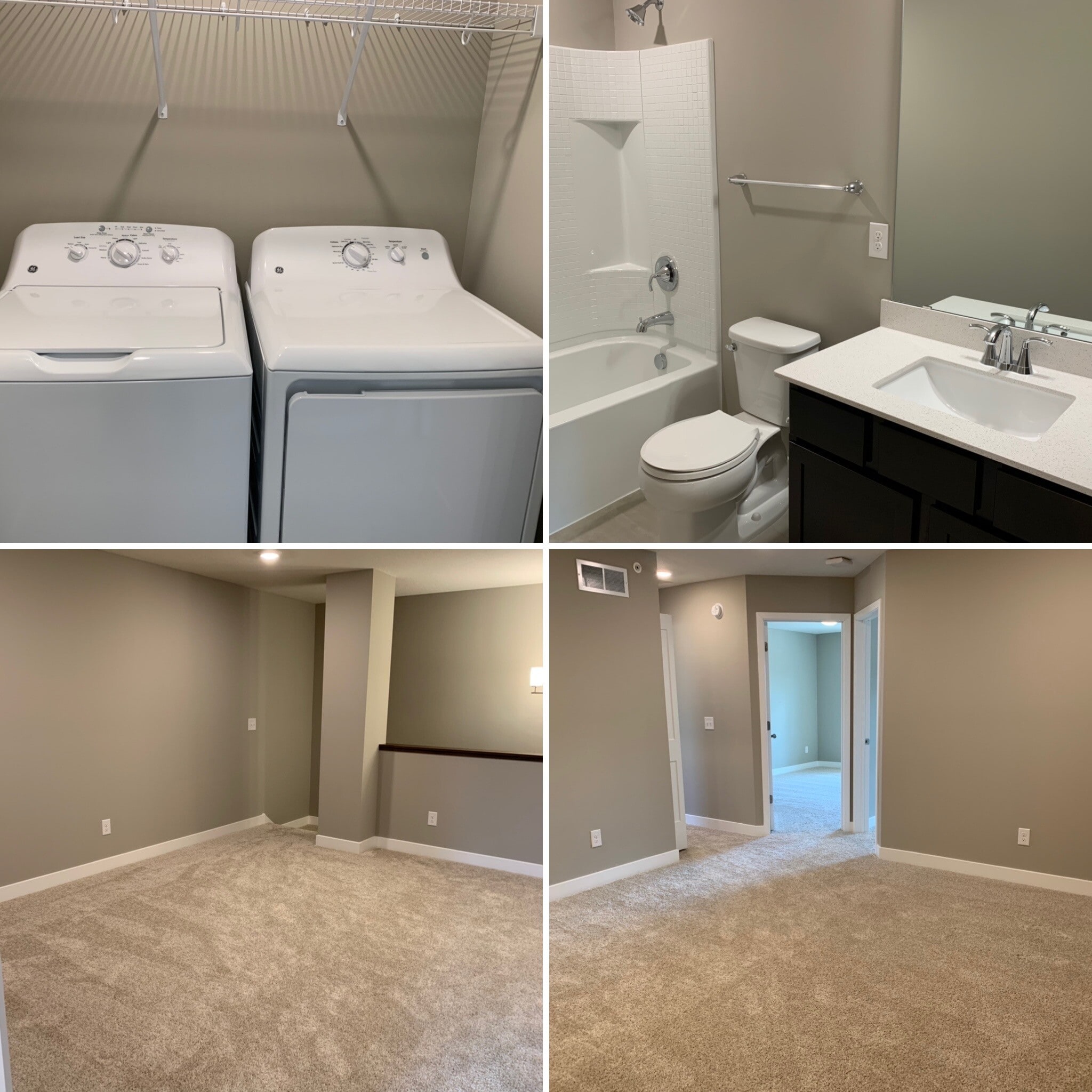 13 x 14 upper level loft offers bonus space to be used as media room, home office or study area. Laundry and additional full bath both located upstairs in this 3 bedroom unit. - 4825 Martingale Drive