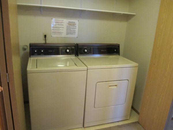 This unit has a stacked wash/dryer - 1908 W Casino Rd