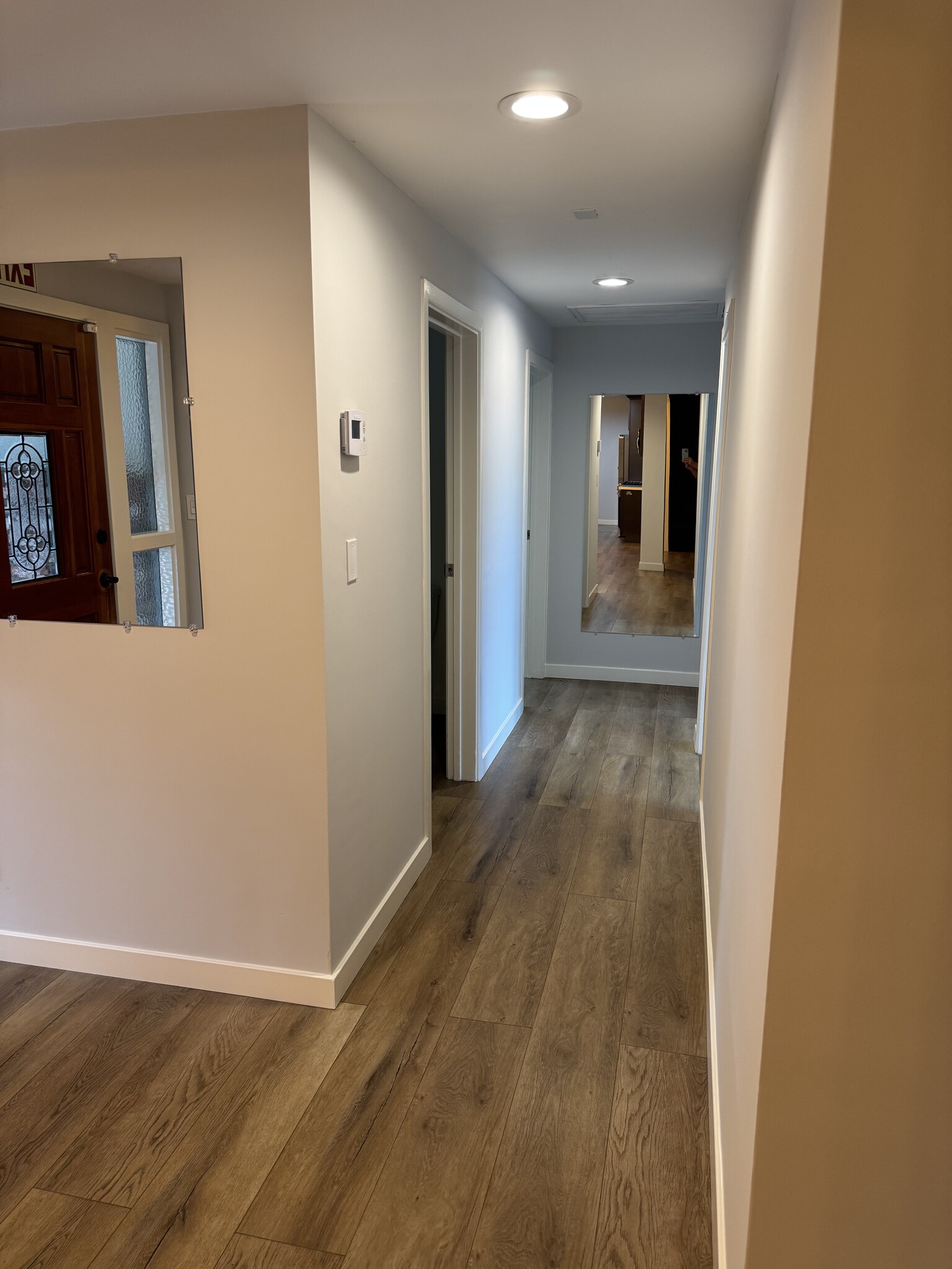 Hallway to bedrooms in house - 11305 Sheldon St