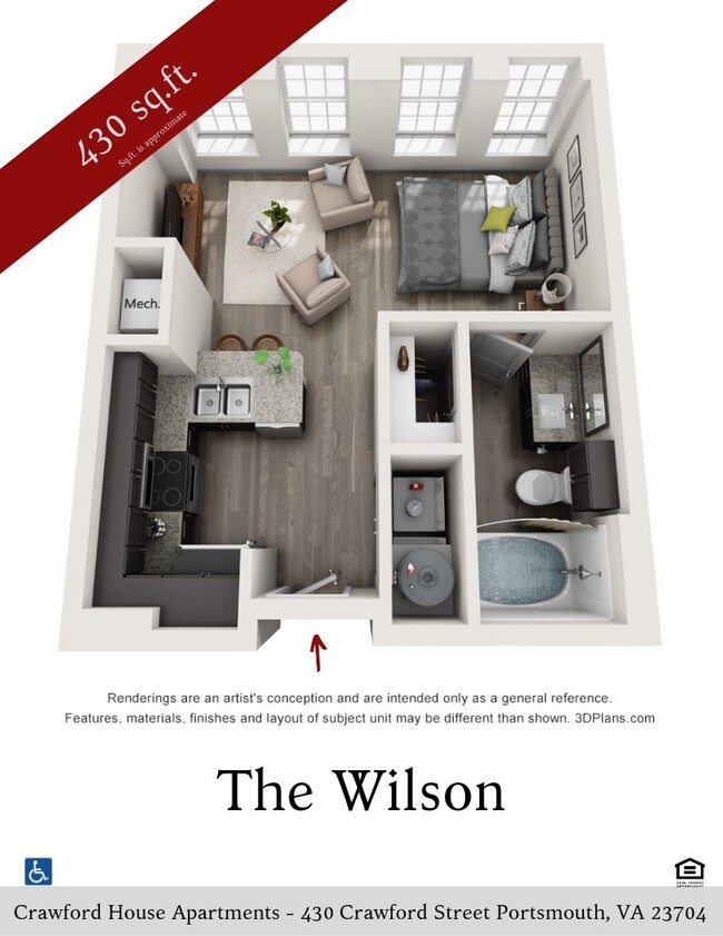 Floorplan - Crawford House