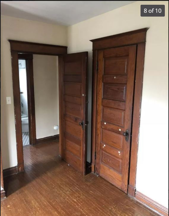 Bedroom One/Hallway - 1026 N Elmwood Ave