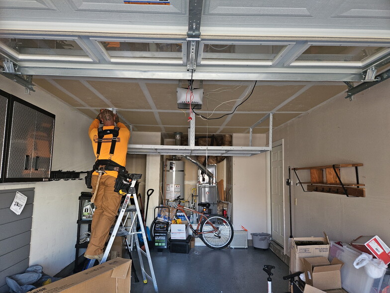Garage Overhead Storage and Coat Rack on Right Side - 1678 US Highway 395 N