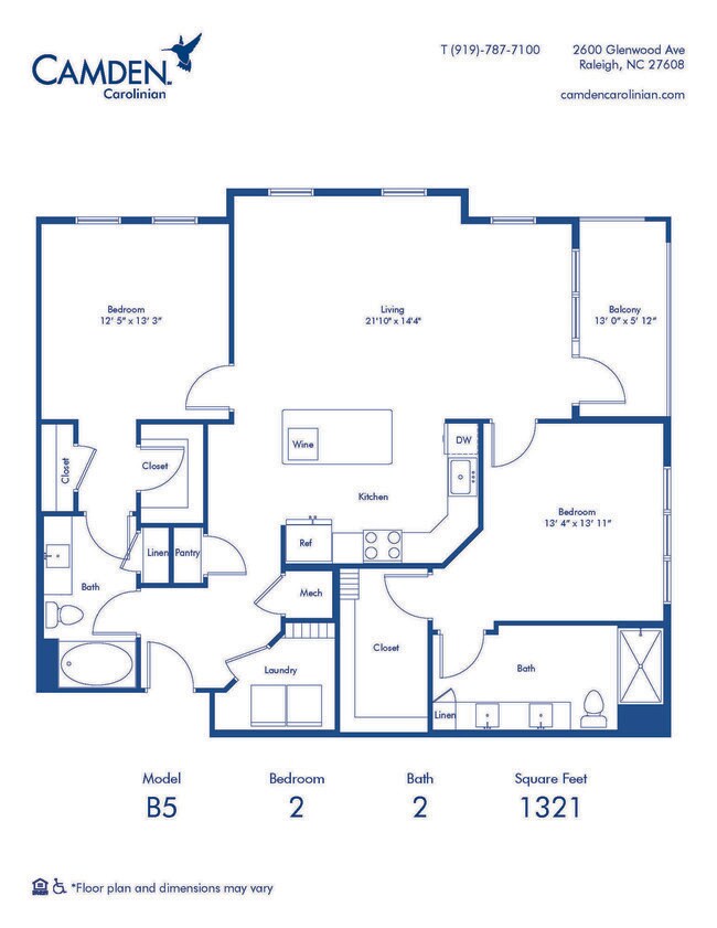 Floorplan - Camden Carolinian