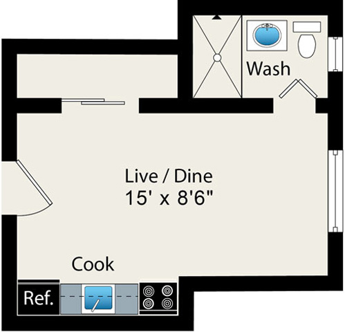 Floorplan - Reside at 2525