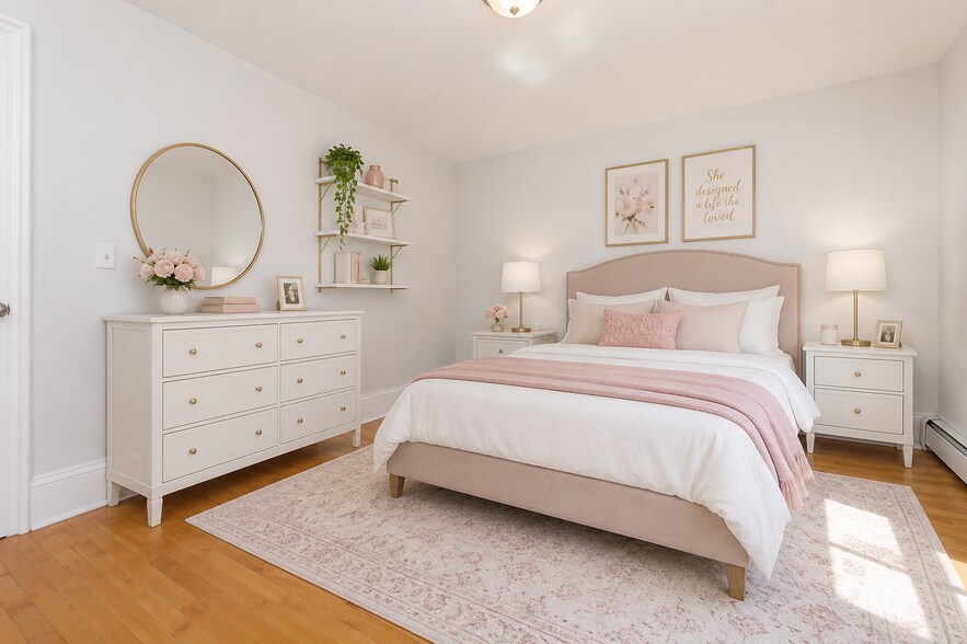 Middle Bedroom - 755 Somerville Ave
