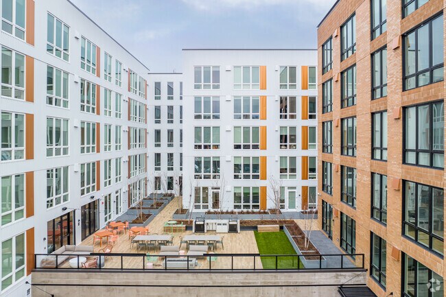 Rooftop deck - The Warren Apartments