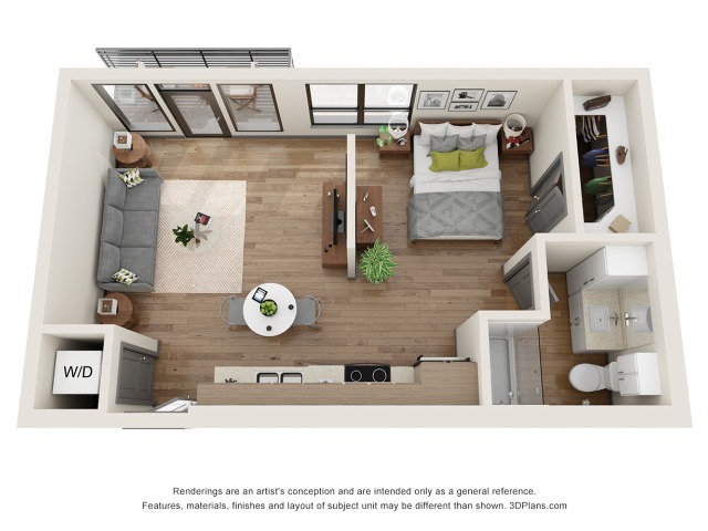 Blossom A3 Floor Plan - The Vic at Interpose