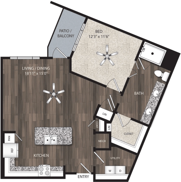 Floorplan - Oaks 55