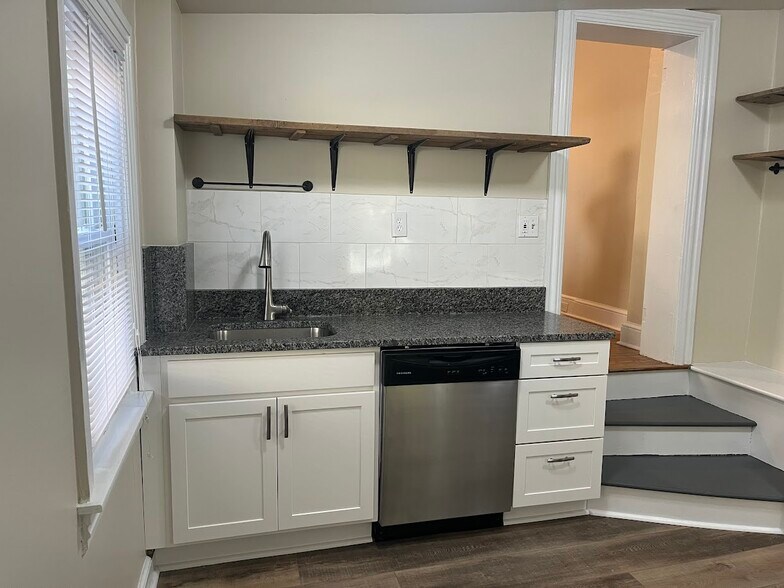 New stainless sink, faucet, dishwasher - 441 W Lemon St
