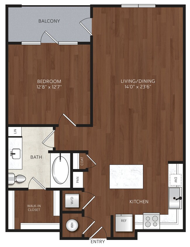 Floorplan - The Park at Katy Trail