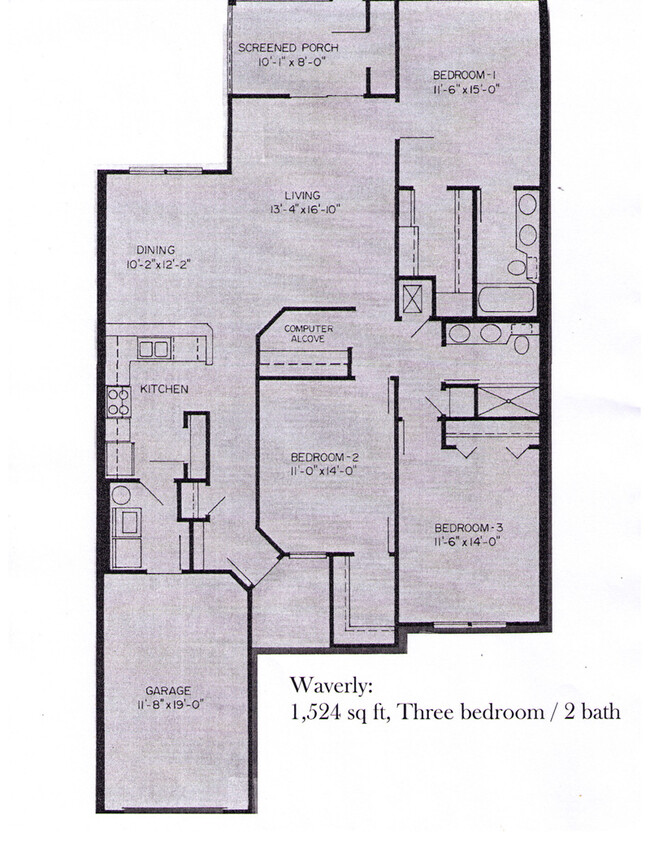 3 bedroom 2 bath - Asbury Park Apartments