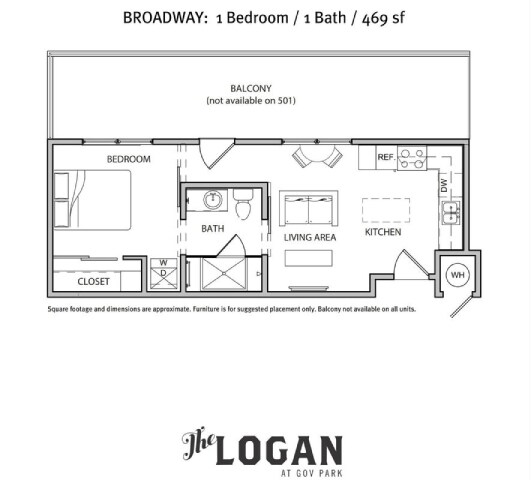 Floorplan - The Logan Apartments