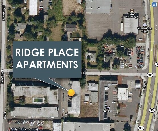 Aerial Photo - Ridge Place Apartments