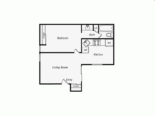 1BR/1BA - Gatewood Village