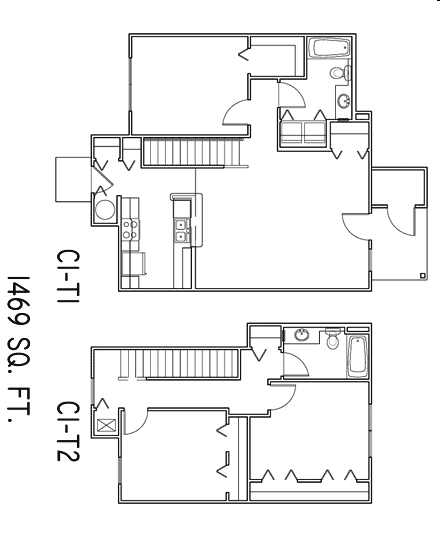 3BR/2BA - The Oaks at Stone Fountain