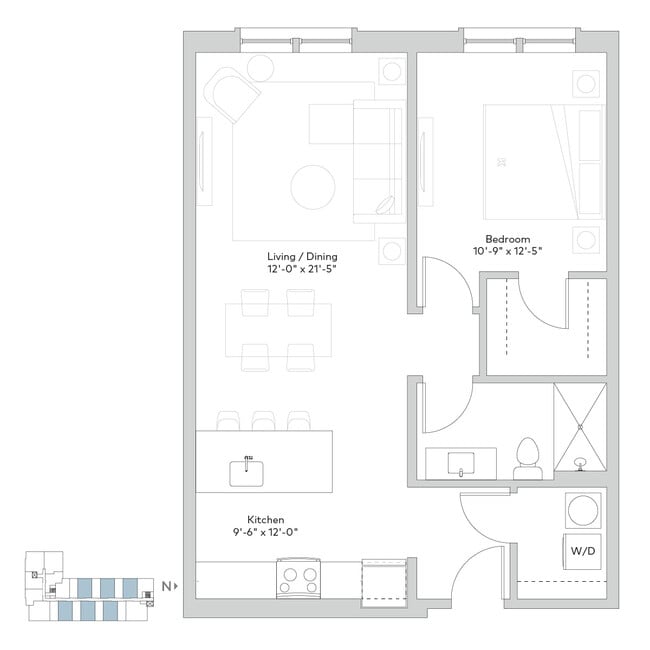 Floorplan - 520 East