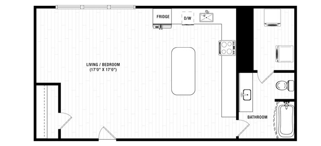 Floorplan - Hotel Roxy Lofts